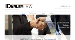 Desktop Screenshot of darleylaw.net